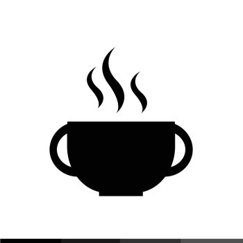 热咖啡图标说明设计图片