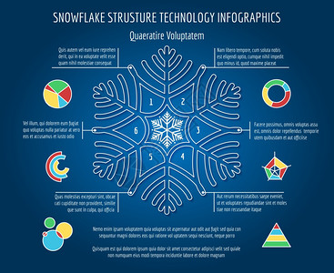 圣诞雪花图Xma雪花图矢量和薄线图片