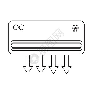 空调图标示设计图片