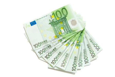 欧元钞票货币图片