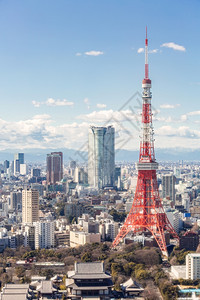 东京塔日本有天线图片