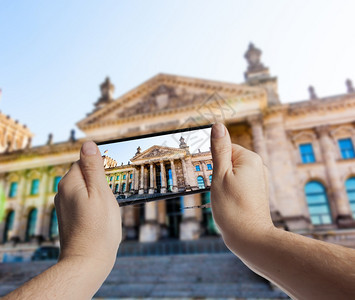 亲手与智能机拍摄德国柏林帝大厦的照片图片