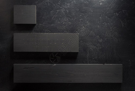 黑色背景纹理的木板背景图片
