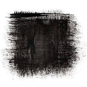 黑色墨正方形抽象背景图片