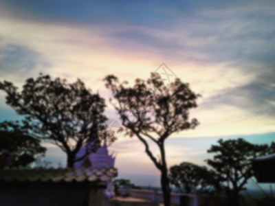 WATPHRAPHTHCHAI萨拉布利的日落图片