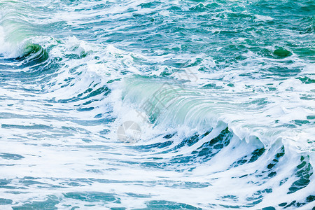 海洋波浪水背景美图片