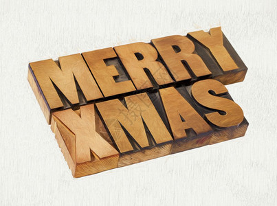 圣诞快乐圣诞节贺卡以古老的纸质印刷木制文本一张带有数字绘画效果的照片图片