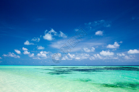 马尔代夫热带天堂景观图片