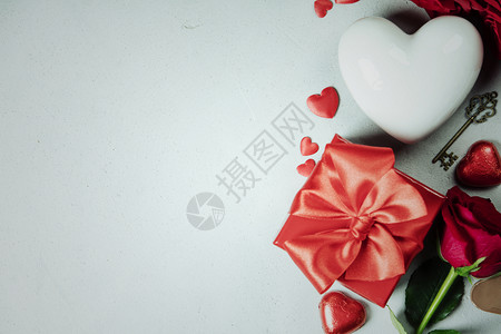 Valentinesday木制的结婚高清图片