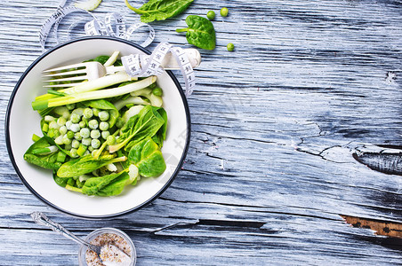 鲜菜碗食物单股票照片中的绿色食品图片