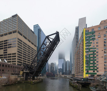 美国伊迪诺州芝加哥大桥图片