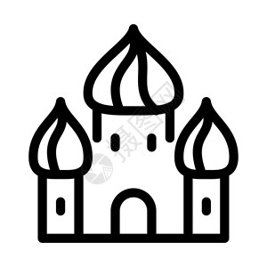 圣彼得堡大教堂俄罗斯圣彼得堡插画