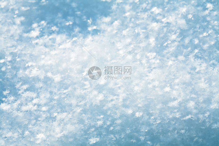 抽象的冬季雪背景图片