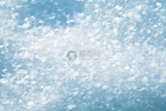 抽象的冬季雪背景图片