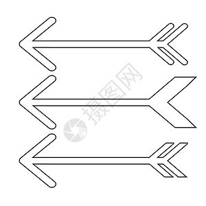 箭头图标矢量图片