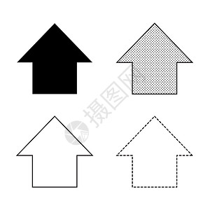 箭头图标矢量图片