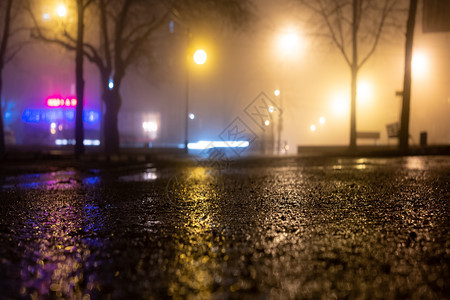 夜间的城市图片