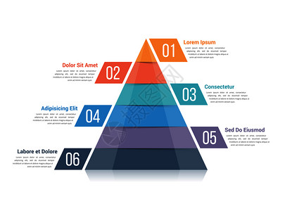 含有六个元素的金字塔成像模板矢量eps10插图金字塔成像图图片