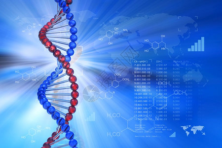 遗传工程科学概念图片