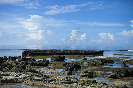 越南QuangNgaiLySon岛美丽的海景图片