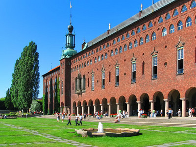 瑞典斯德哥尔摩市政厅图片