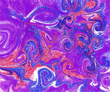 亮粉蓝色和紫罗兰的Marble矢量墨水质手画的插图技术水彩画的数字污点抽象背景水画的艺术效果手画的插图技术背景图片
