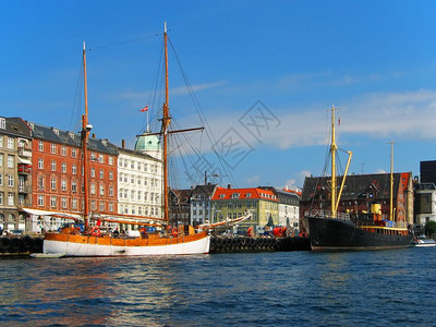 丹麦哥本哈根老城图片