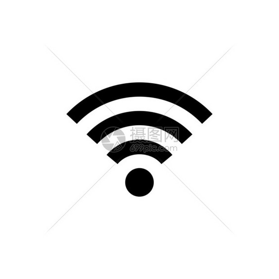 Wifi中等级信号图片