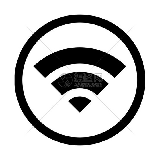 Wifi按钮符号图片