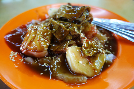 吉隆坡风格马来西亚街头食品图片
