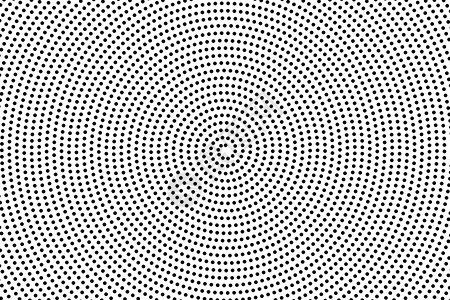 圆圈舞黑白螺旋圆点图案纹理背景光学幻觉穿透不明图3d抽象图解背景