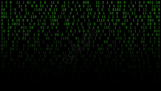 监控矩阵背景黑客数字据代码或安全保卫技术概念上的计算机屏幕01或二进制号码背景图片