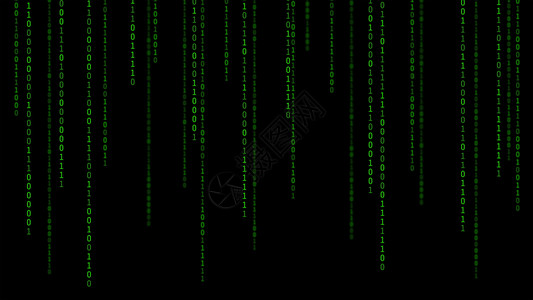 监控矩阵背景黑客数字据代码或安全保卫技术概念上的计算机屏幕01或二进制号码背景图片