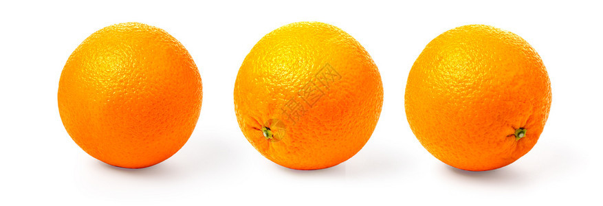 白背景孤立的里普橙色图片