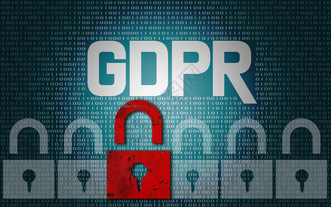 存托凭证一般数据保护条例GDPR3D背景