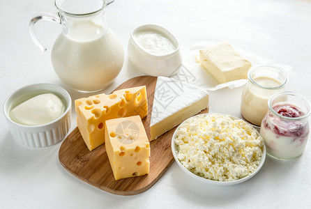 牛奶奶酪奶制品分类背景