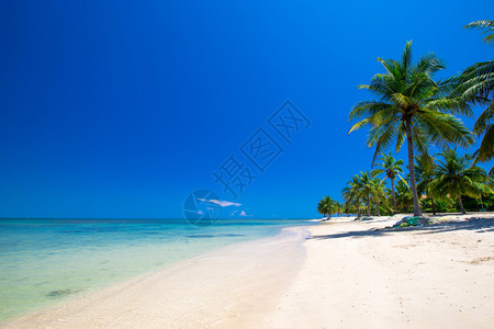 兰卡央岛斯里兰卡热带海滩旅游暑假和期概念背景