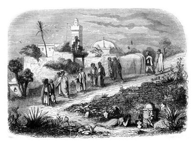 阿尔及利亚埋葬184年MagasinPittoresque184年图片