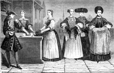 烟草市场服装西和教母1847年MagasinPittoresque图片