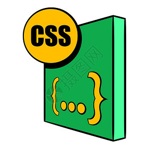 卡通风格CSS源文件矢量设计插图背景图片