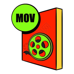 卡通风格MOV源文件矢量设计插图背景图片