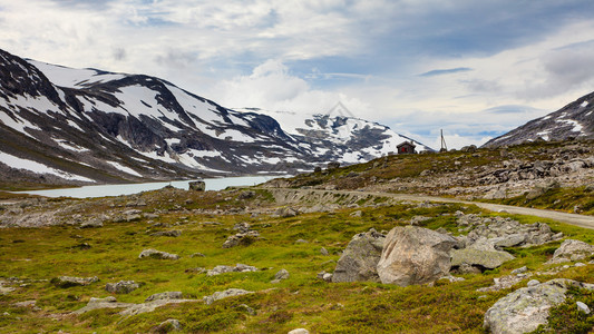 挪威GamleStrynefjellsvegen的山地景象图片