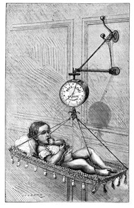 Bouchut博士的婴儿比例图1875年的MagasinPittoresque图片