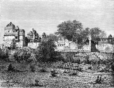 RanaKumbaPalace世界旅行报1872年图片