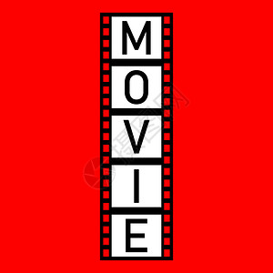 带文字的黑电影红色背景的电影Eps10黑电影带文字的图片