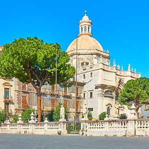 意大利西里卡塔尼亚BadiadiSantAgata教堂图片