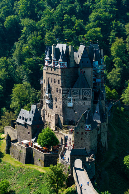 BurgEltz美丽的欧洲城堡德国图片
