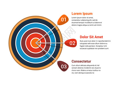 三箭步或选项矢量eps10插图矢量等目标高清图片