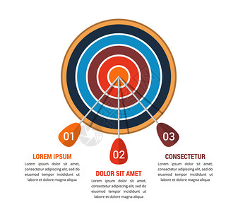 三箭步或选项矢量eps10插图矢量等目标高清图片