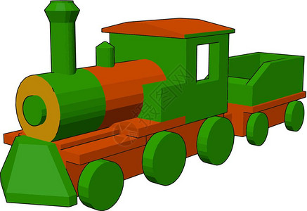 多彩玩具小火车图片
